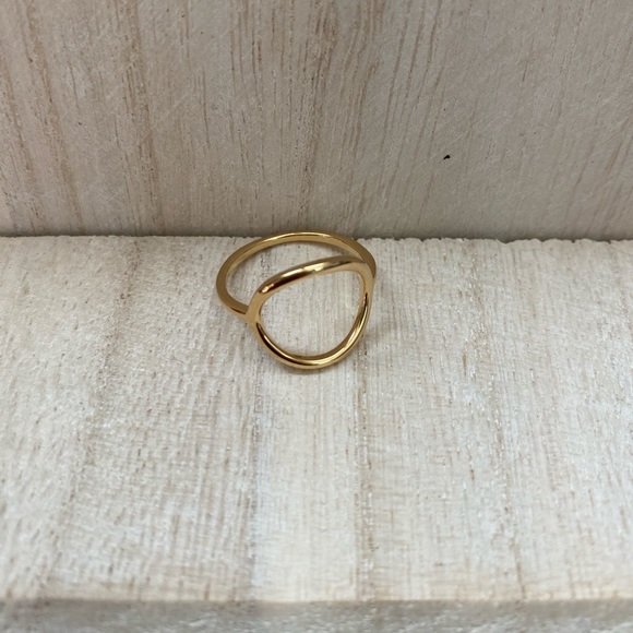 NIB - Premier Designs Brooklyn Ring - Gold - Picture 5 of 7